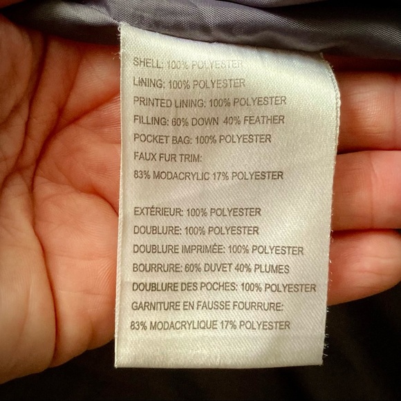 laundry by Shelli Segal grey/leopard winter coat - Picture 15 of 16